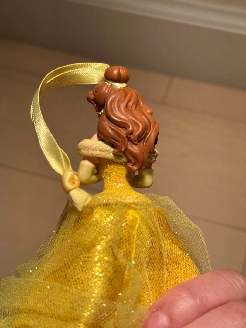 【希少★レア】海外パーク品　美女と野獣　ベル　オーナメント