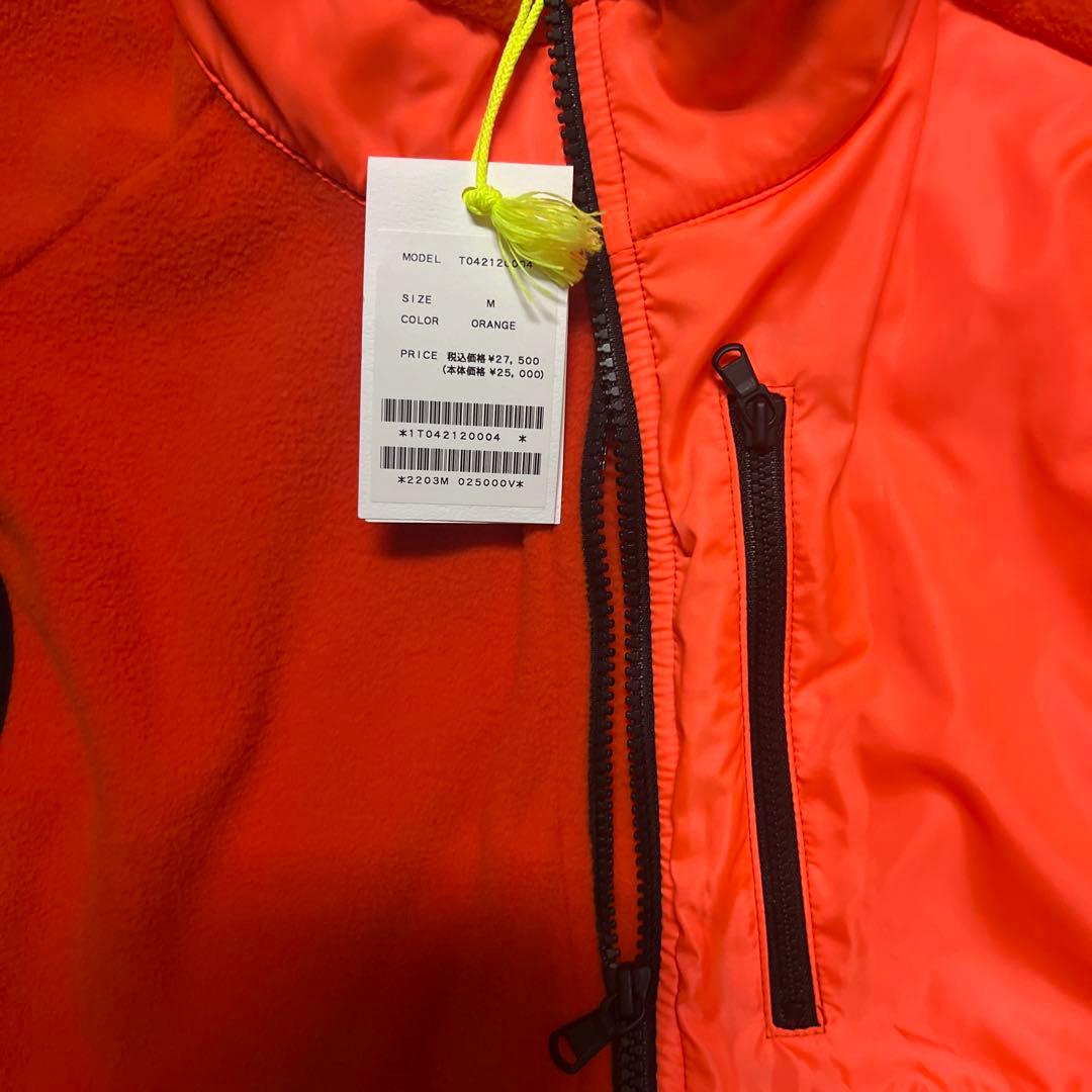 TFWベストZIPオレンジ
