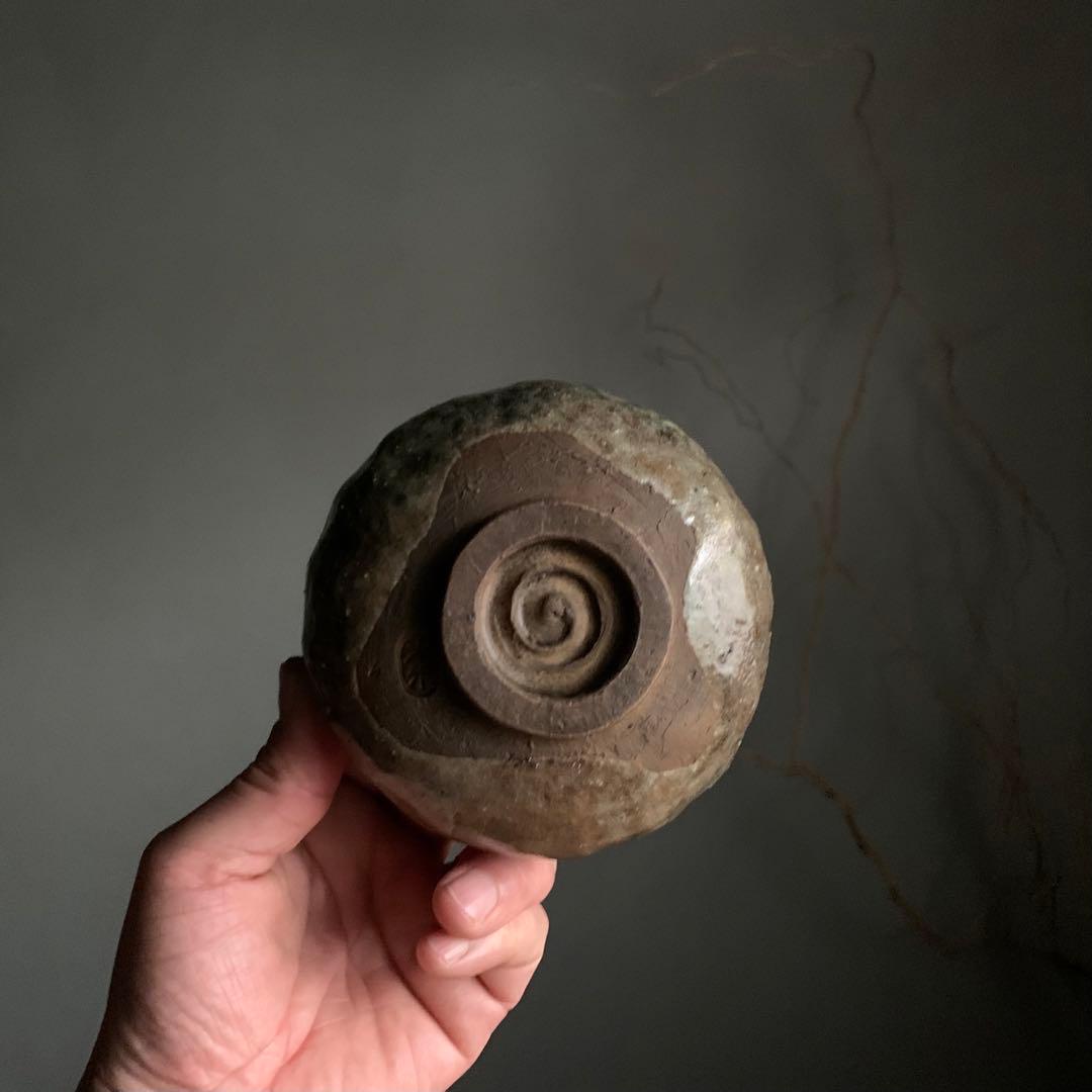 古い 赤楽 茶碗 茶道具 古美術 古道具 アンティーク 赤茶碗 楽茶碗