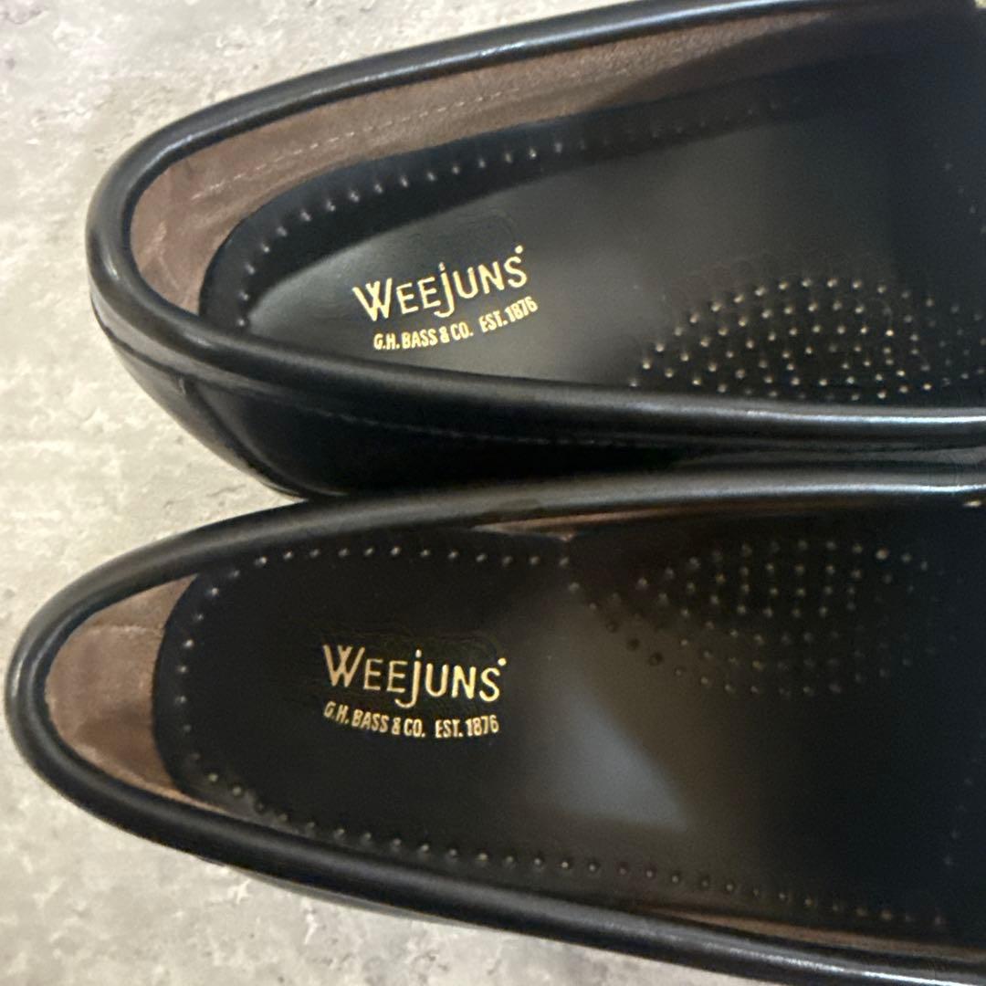 【極美品】ghbass&co ペニーローファー　白黒　モノトーン　24.5ぐらい