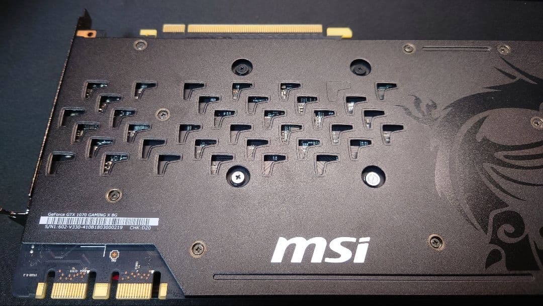 グラフィックボード・グラボ・ビデオカード MSI gtx1070 8gb