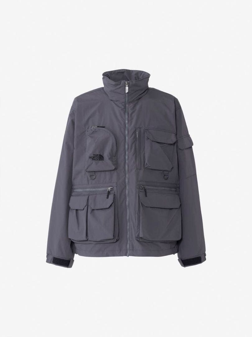 The North Face ポケット付きジャケット グレー
