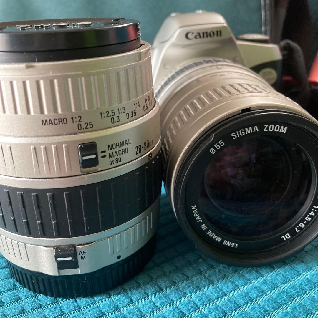 Canon EOS Kiss Sigmaレンズセット