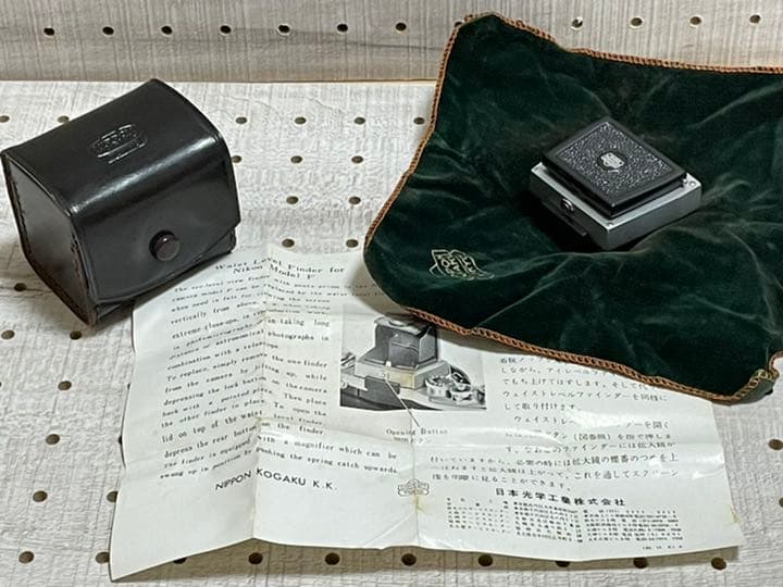 ニコン F ファインダー Nippon kogaku
