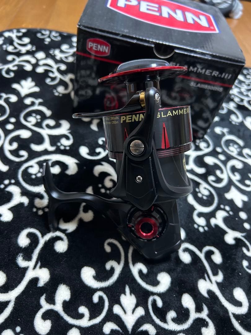 スラマー3 8500HS リールシート取り付けカスタム済み