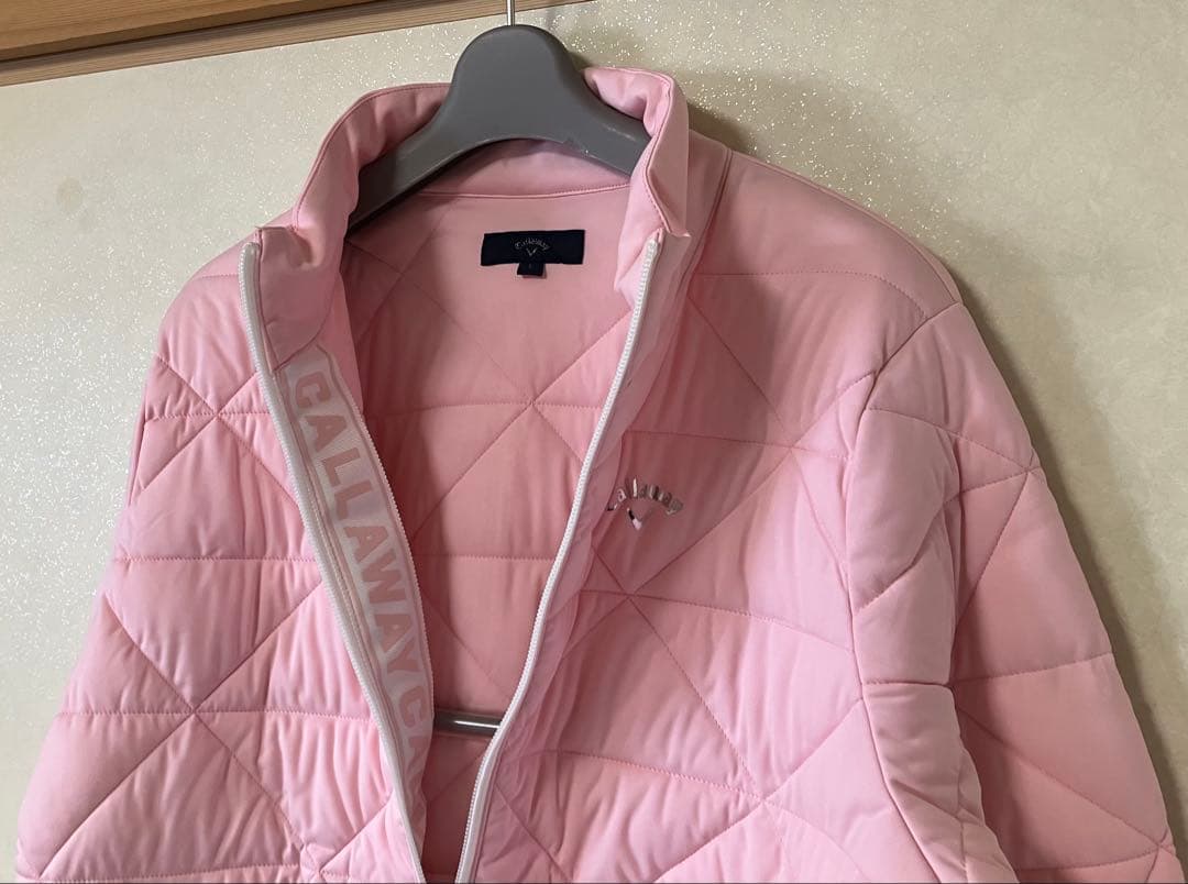 キャロウェイ ゴルフウェア レディース 中綿ジャケット、ブルゾン 未使用タグ付L