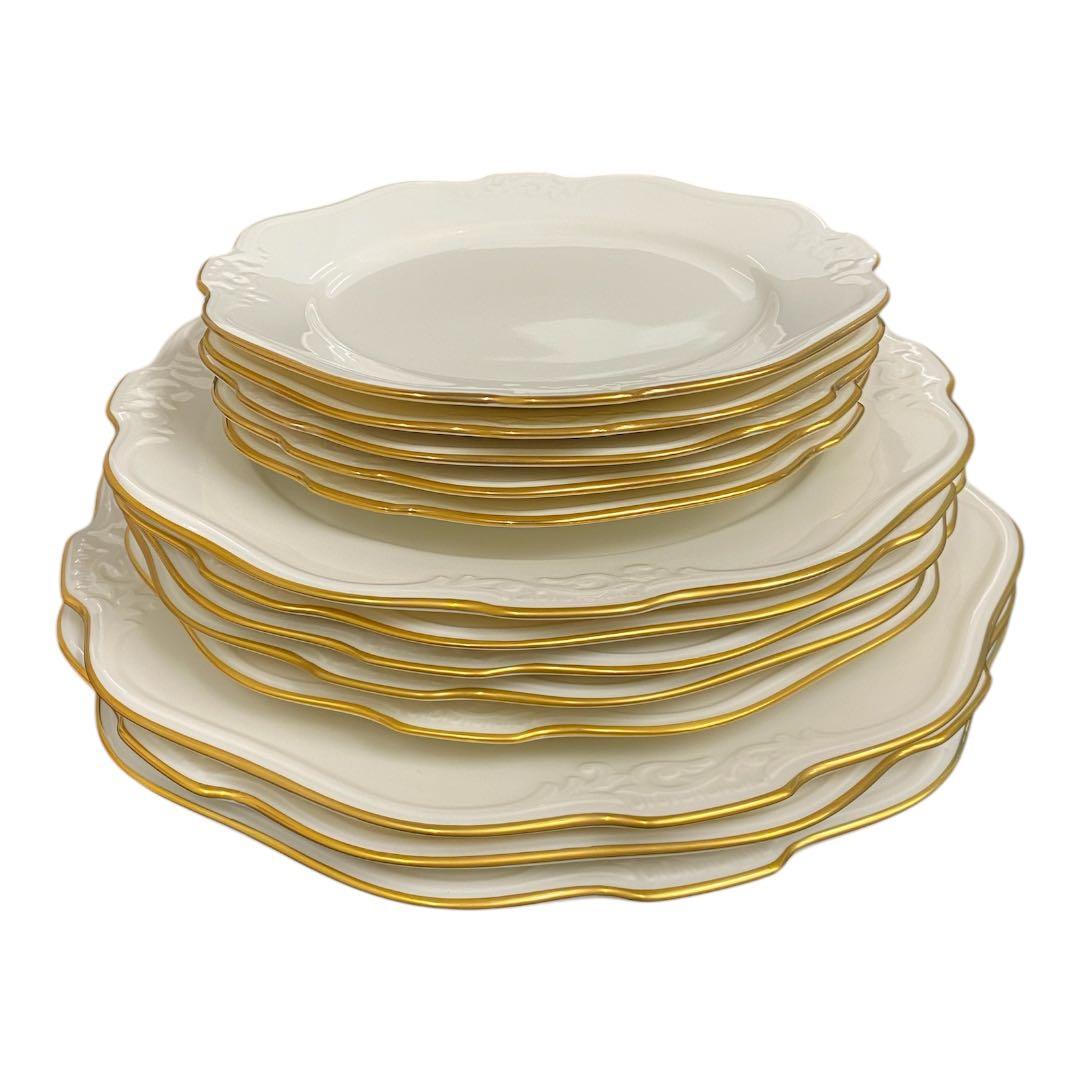 美品　ノリタケ　コンテンポラリー　プレートセット　23枚　25ゥ109