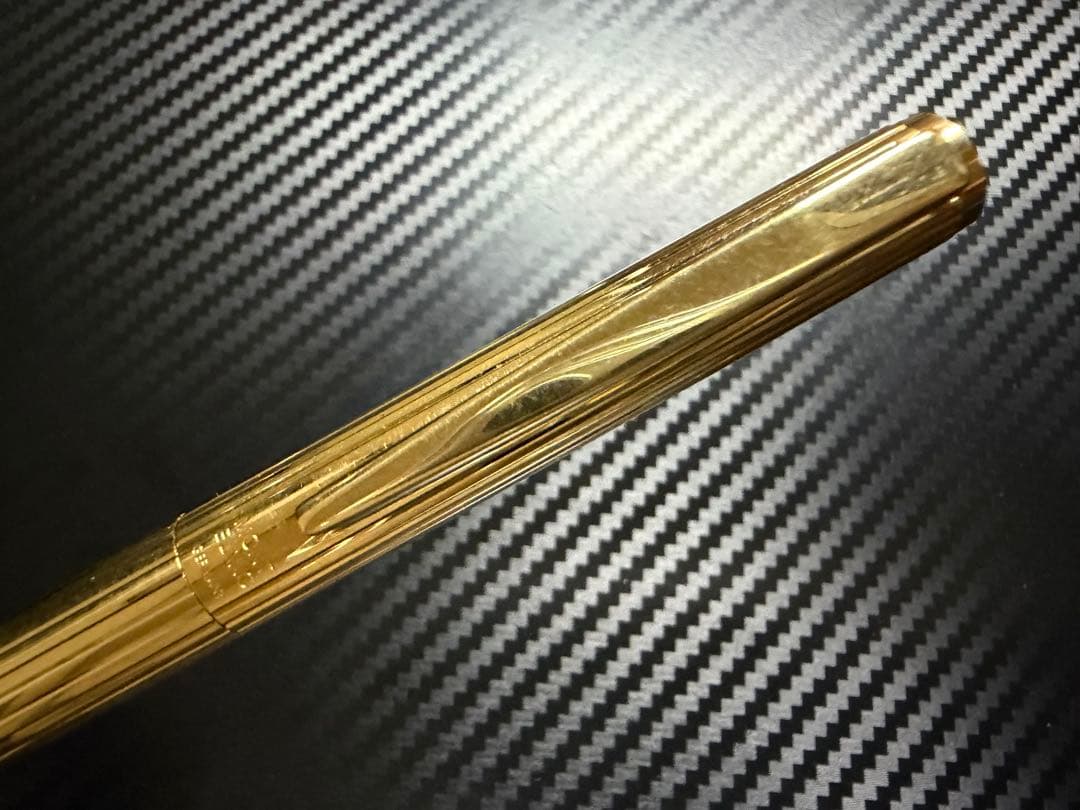 極美品 エボナイト芯 モンブラン ノブレスゴールド 万年筆 EF 極細字