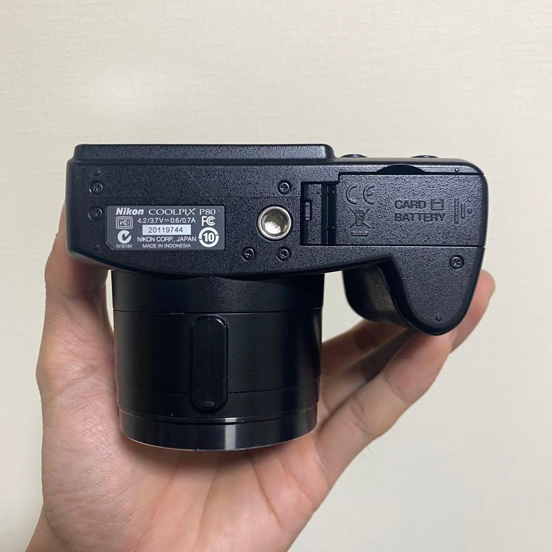 Nikon COOLPIX P80 完動品 18倍ズーム ネオ一眼 付属品あり