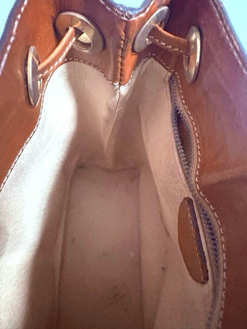 CELENEオールドセリーヌマカダム柄　　　　　　　　　　ショルダーバッグ巾着型