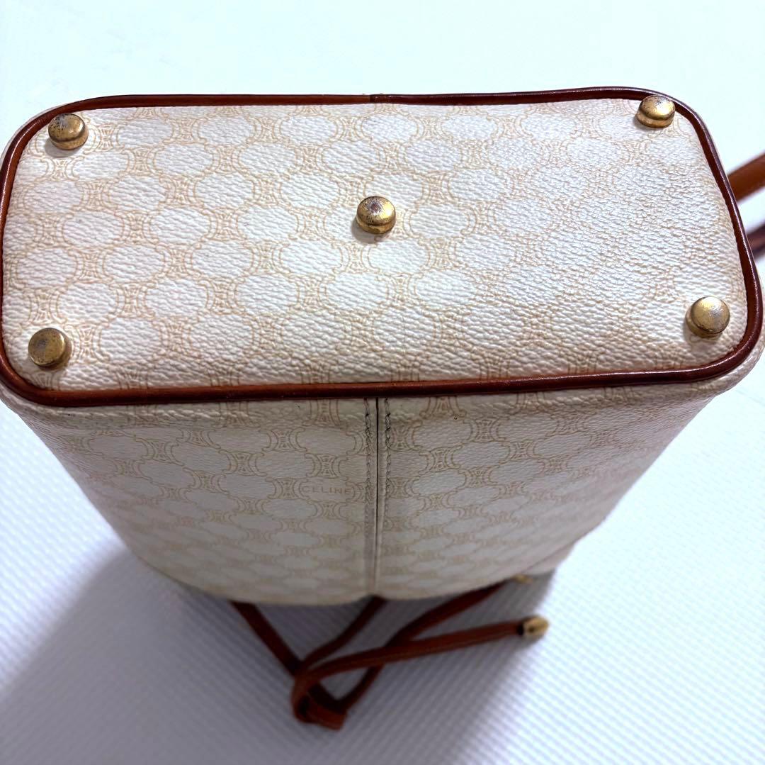 CELENEオールドセリーヌマカダム柄　　　　　　　　　　ショルダーバッグ巾着型