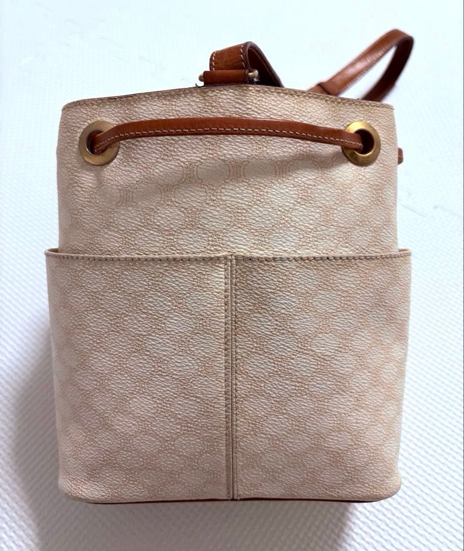 CELENEオールドセリーヌマカダム柄　　　　　　　　　　ショルダーバッグ巾着型