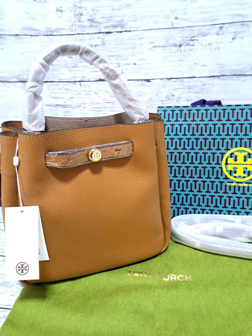 新品 Tory Burch ROMY BUCKET BAG トリーバーチ