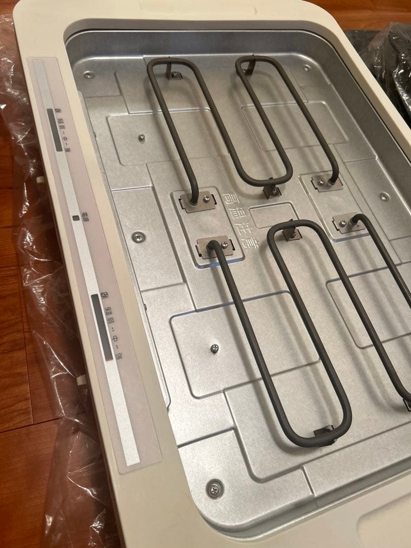 【値下げ】IRIS OHYAMA 左右温調ホットプレート WHP-012-W