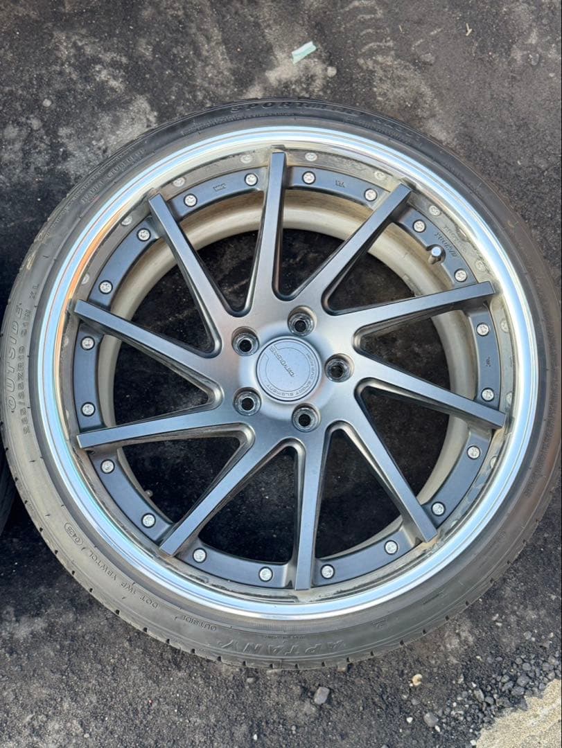 WORK グノーシスCVS 19インチ4本　pcd114.3 バラ売り可能です