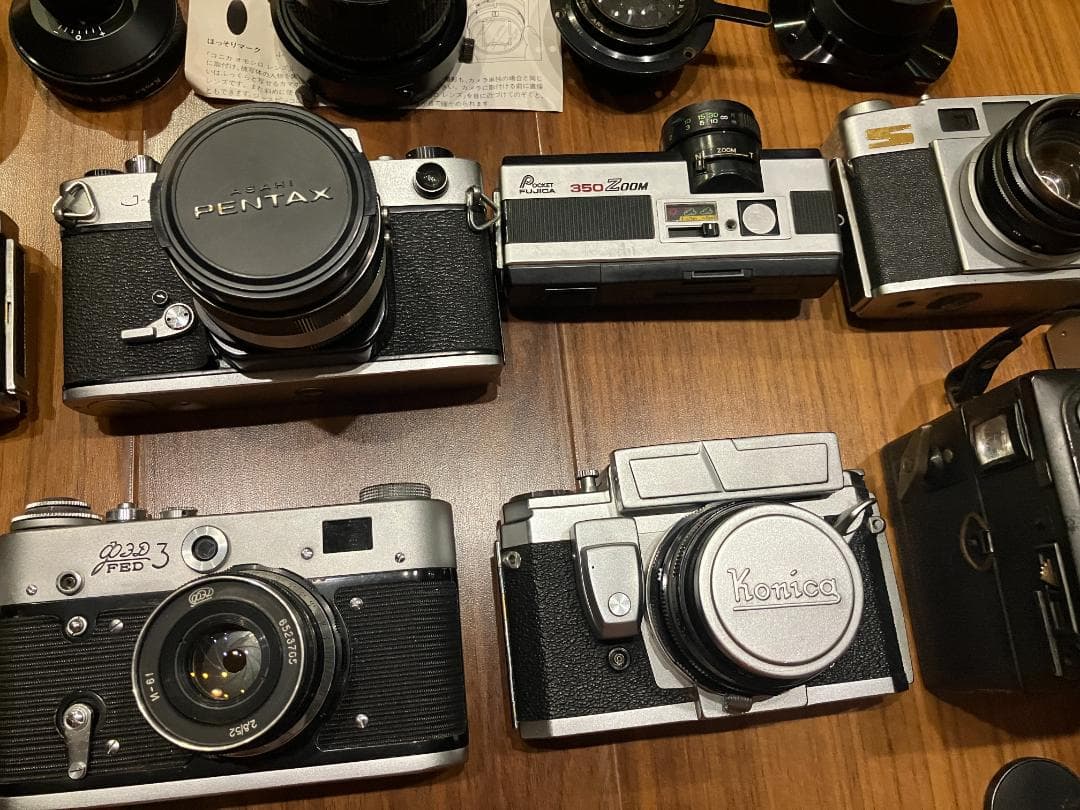 【ジャンク】Minolta Pentax Konica カメラ　レンズ