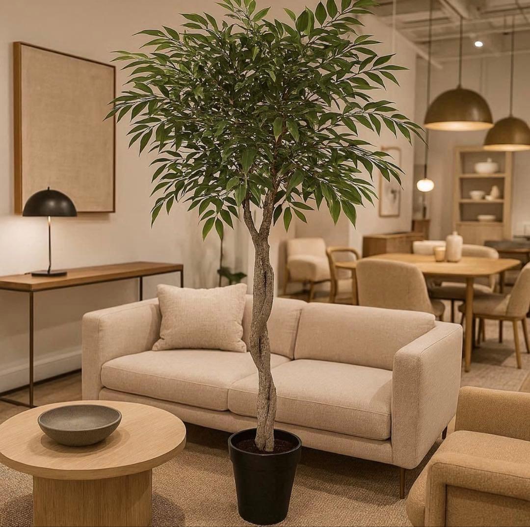 光触媒　人工観葉植物　ウォールグリーン　フェイクグリーン　スマイラックスツリー