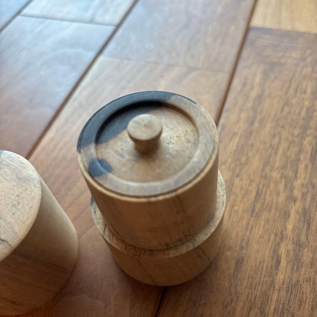 茶箱　携帯用　茶器　茶入れ　仕覆付き