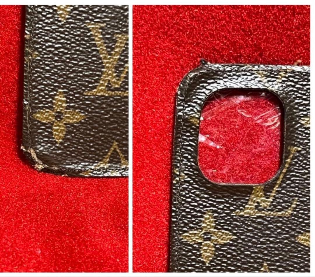 [LOUIS VUITTON]LVモノグラム手帳型スマホケース