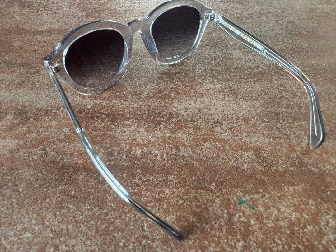 【美品】セリーヌクリア 太縁 ウェリントン メガネ サングラス