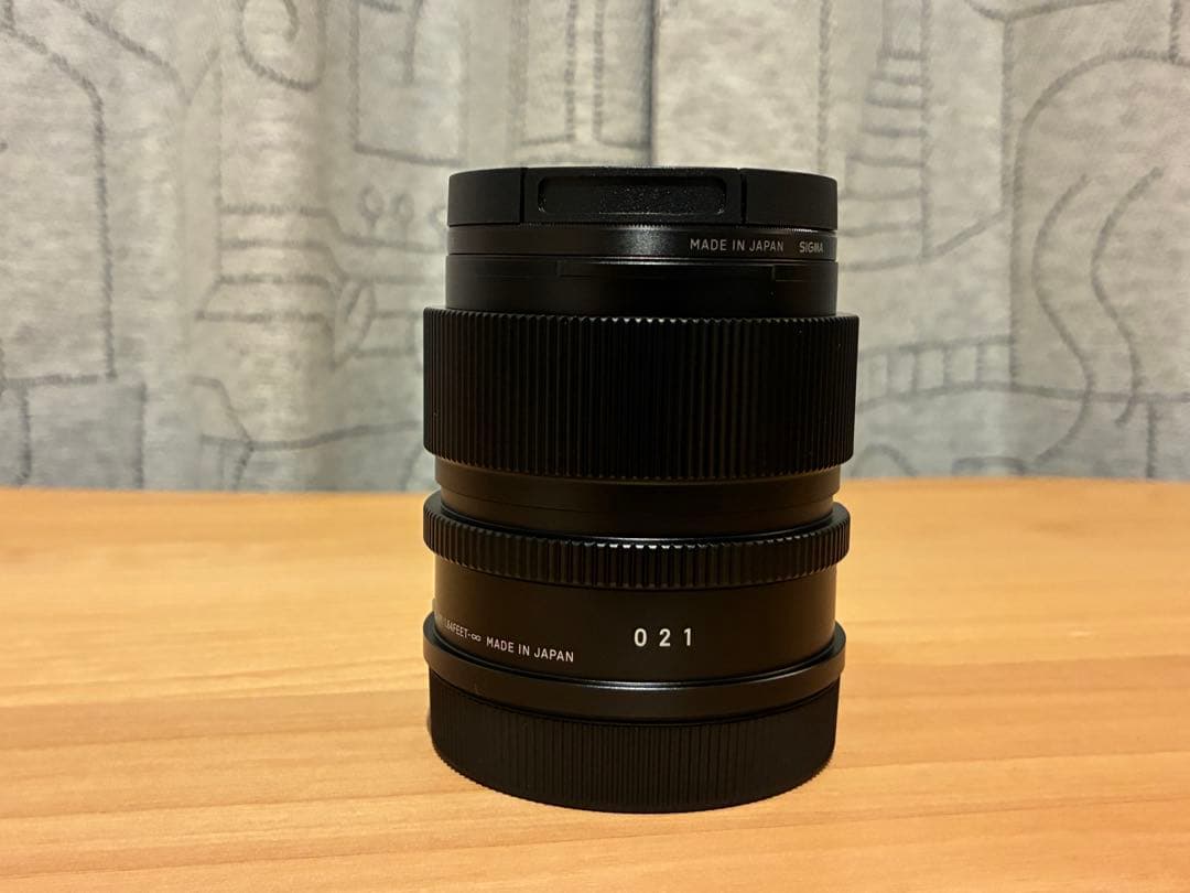 美品 SIGMA 90mm F2.8 DG DN Lマウント プロテクター付