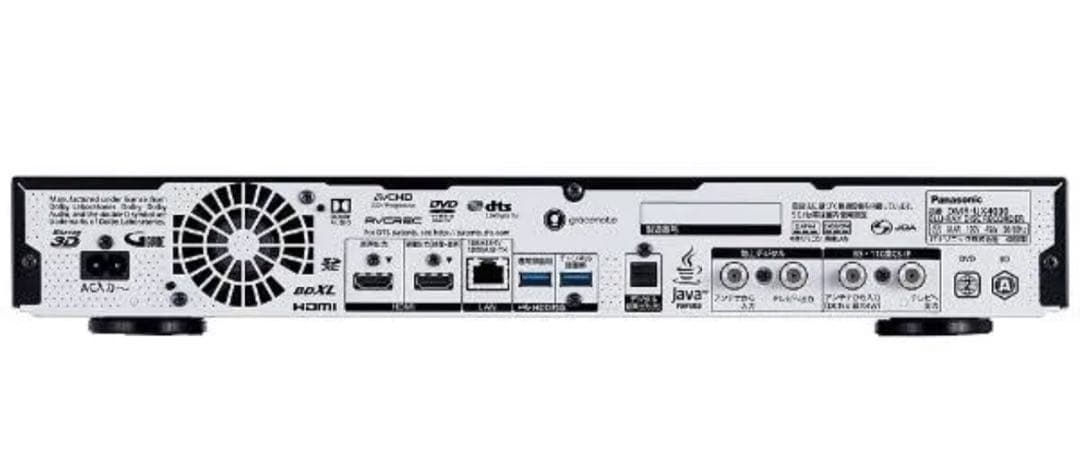 パナソニックブルーレイプレーヤー DMR-UX4030 2018年式