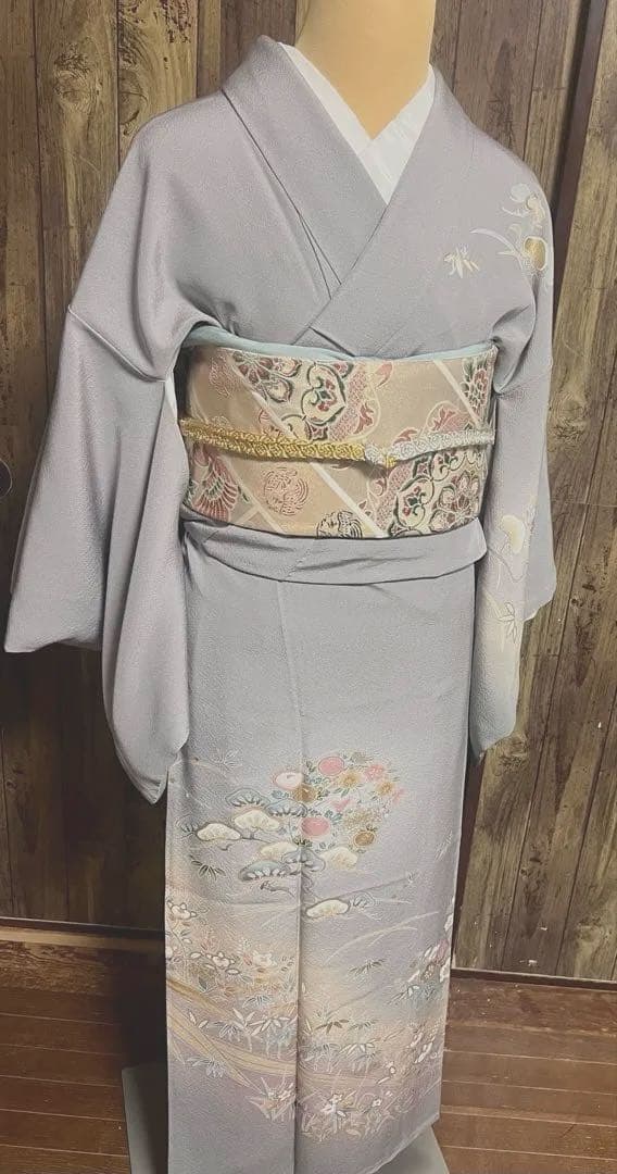 訪問着　4点フルセット　卒業式　入学式　七五三　結婚式　お宮参り