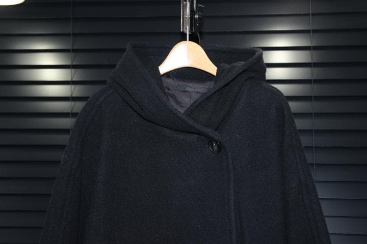 AP STUDIO ライトモッサ オーバーフーディーコート 38 ブラック