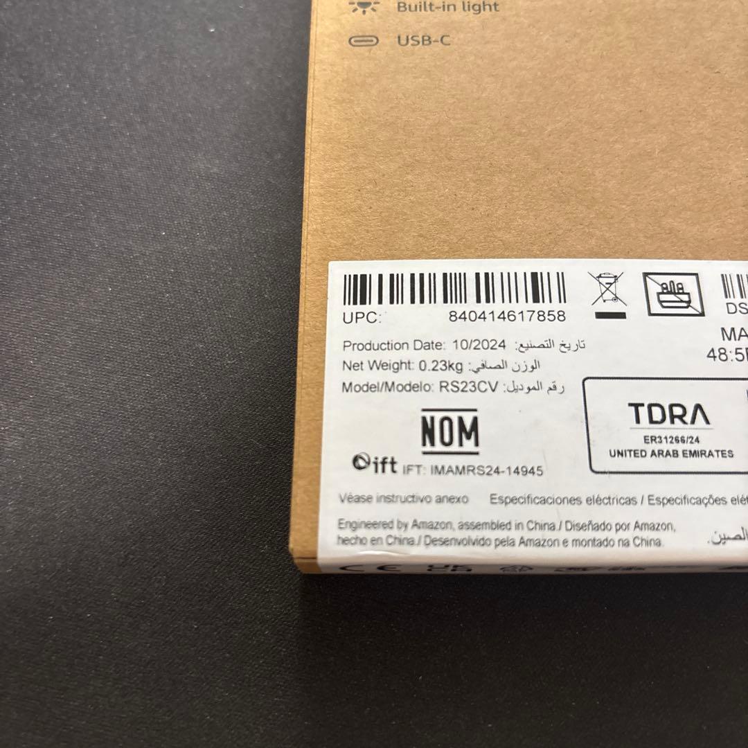 Kindle (2024年発売) 6インチ　電子書籍リーダー 16GB 広告なし