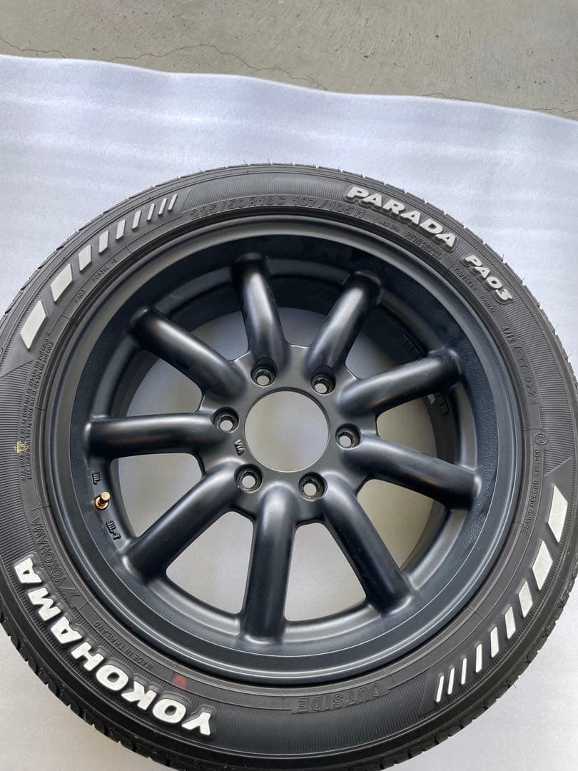 【kasai】ファブレスヴァローネMC-9 18インチ タイヤホイール4本