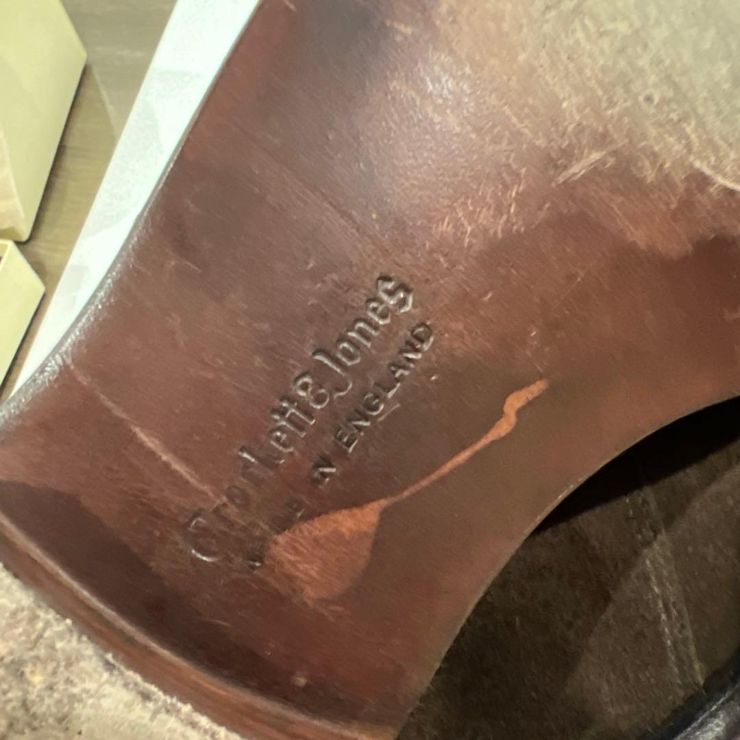 【近日削除】Crockett&Jones スエード シングルモンクストラップ