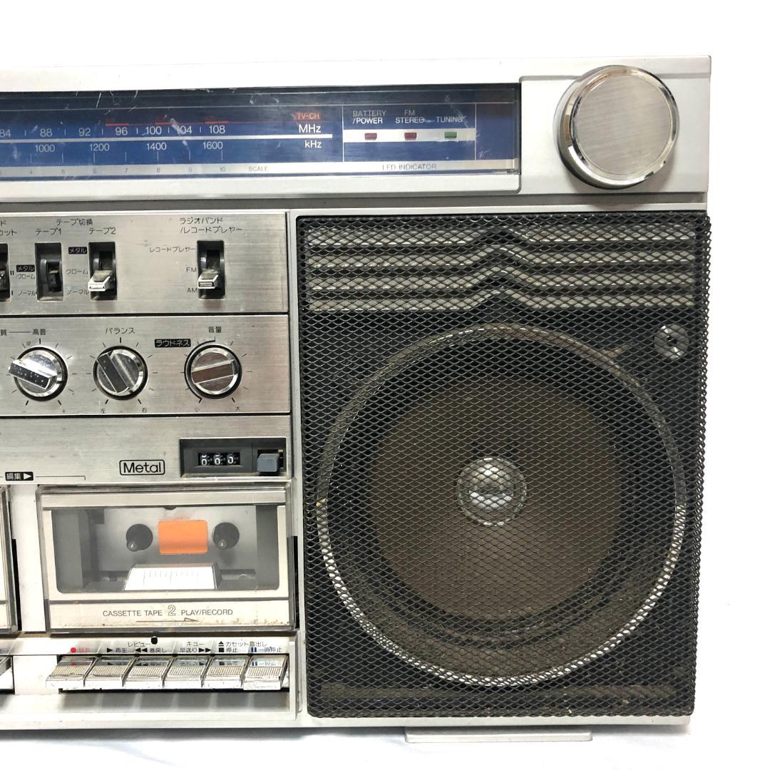 【貴重】 東芝 ステレオラジオカセットレコーダー BOM BEAT RT-S83