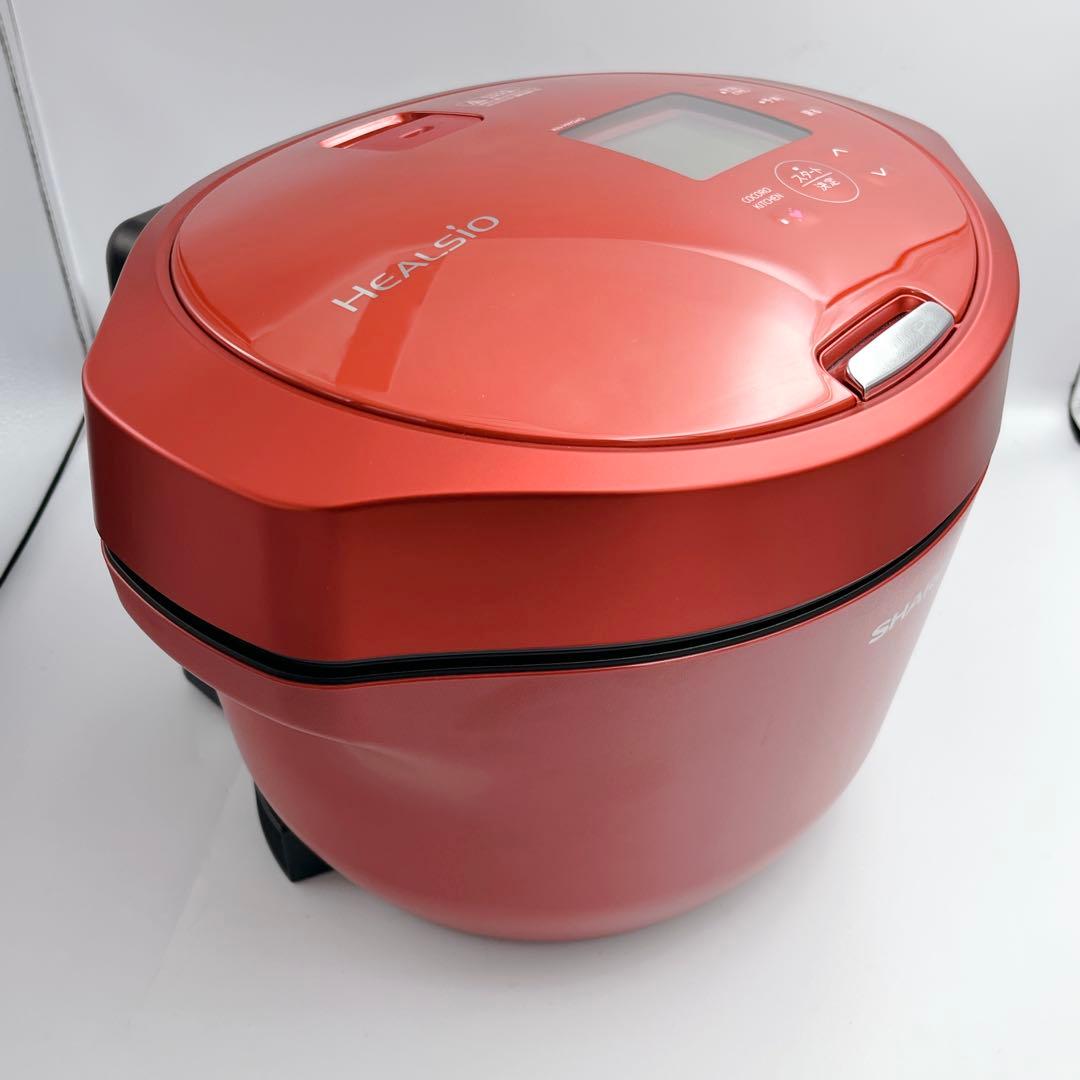 【未使用】SHARP HEALSiO ヘルシオ ホットクック レッド系