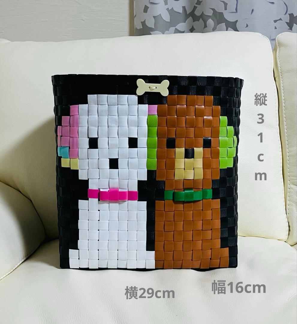 (^^)☆(^-^)わんこふとお散歩カゴバッグB4サイズ2個