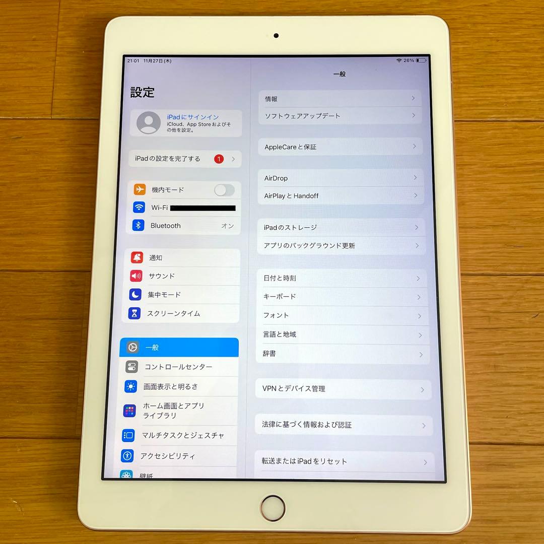 iPad 第6世代 A1893 Wi-Fiモデル32GB ゴールド