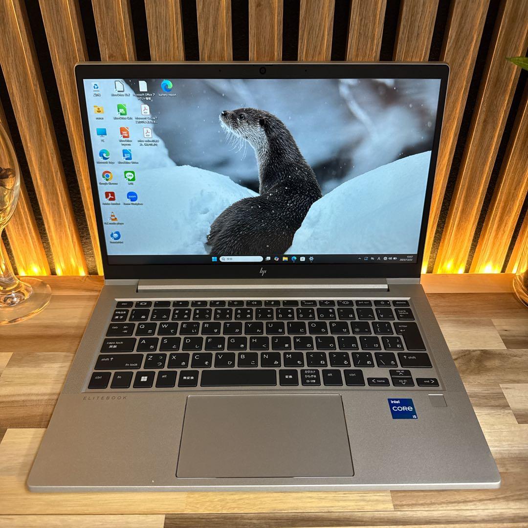 美品2023年モデル‼️HP EliteBook☘メモリ16GB☘ノートパソコン