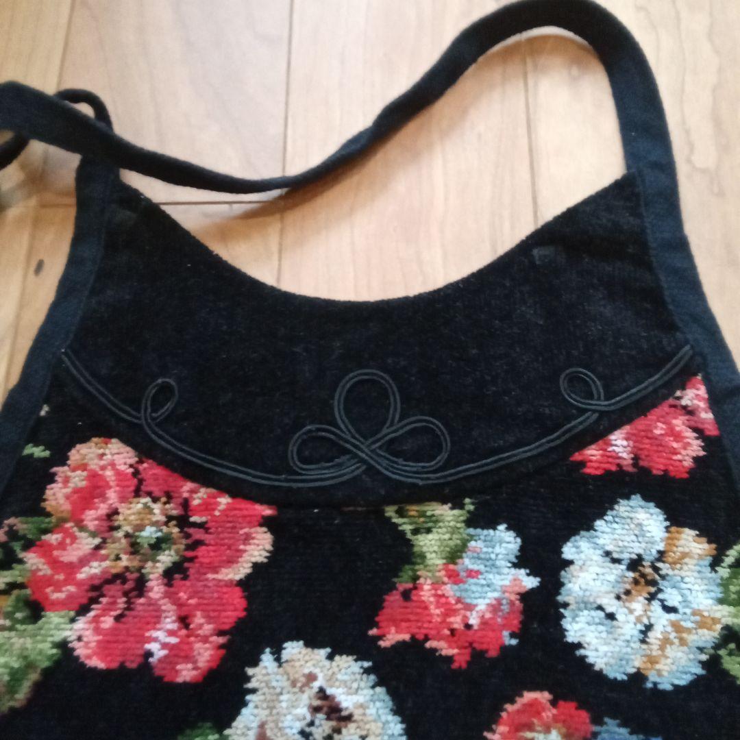 花柄エプロン　　FEILER　　美品