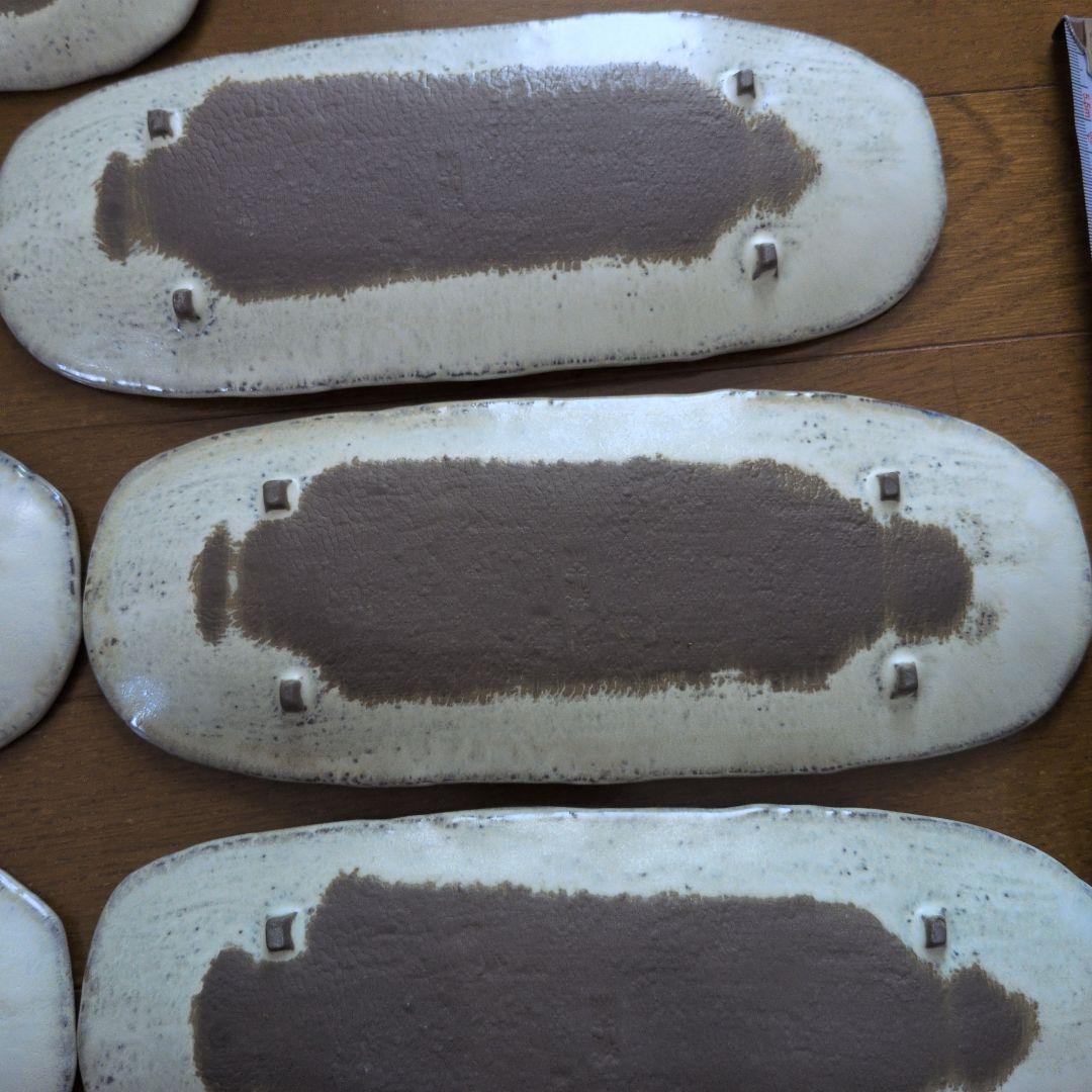 花模様の陶器皿 魚食器 魚皿 長皿 醤油皿付き 西山 さくら柄透かし小鉢 酒食器