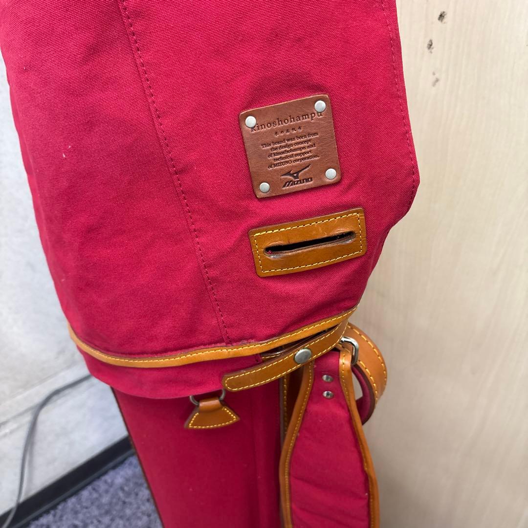 XJ　木の庄帆布　キャディーバッグ