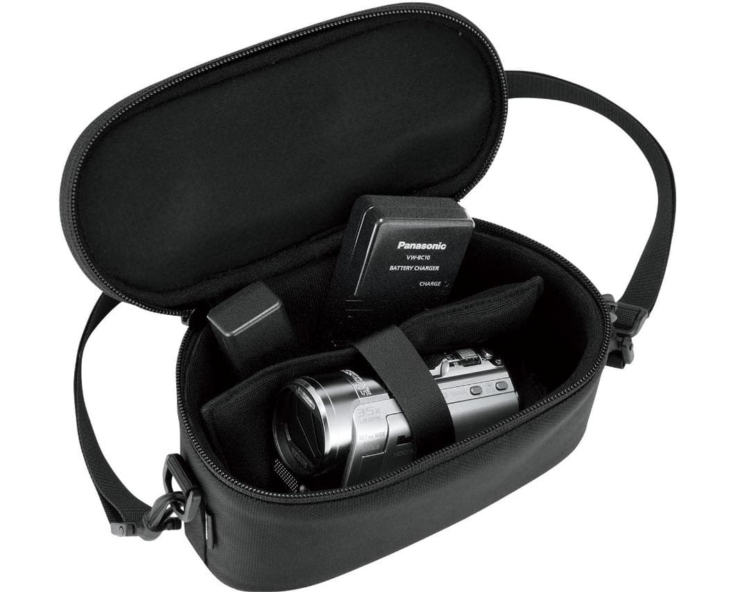 ★新品 Panasonic バッテリーパックVW-VBK180＋純正カメラケース