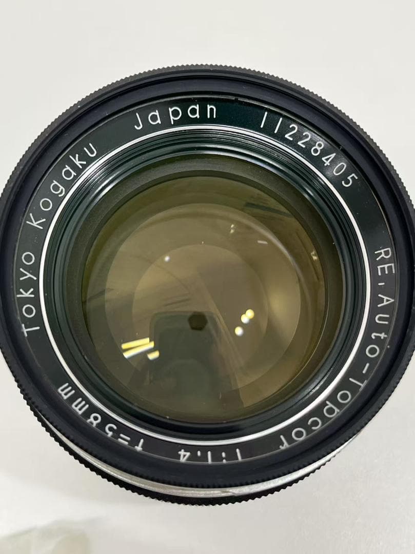 TOPCON トプコン レンズ4点 ジャンク　簡易動作確認済み＆クリーニング