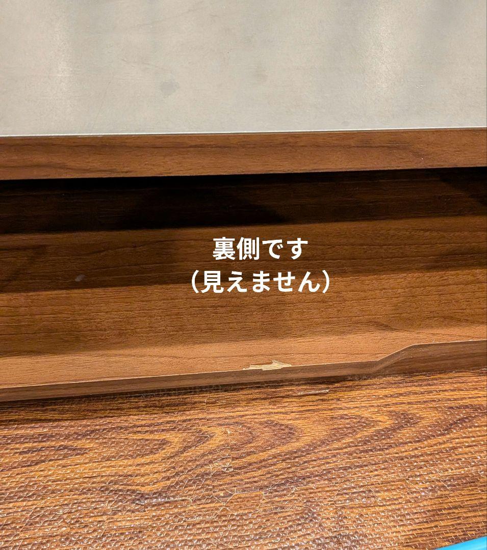 【LOWYA】幅140cm 日本製 ステンレス天板 ローボード テレビ台