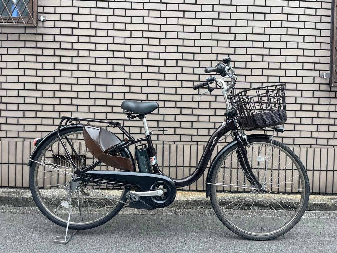 12.3ahヤマハ電動アシスト自転車26インチ