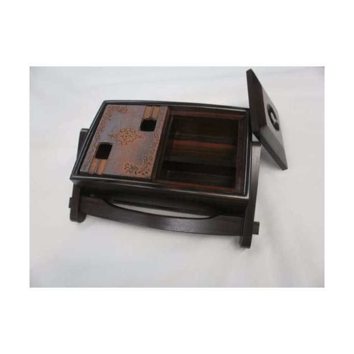 ■展示品 灰皿 手堤黒檀 和室 お茶室 日本間 料亭 旅館