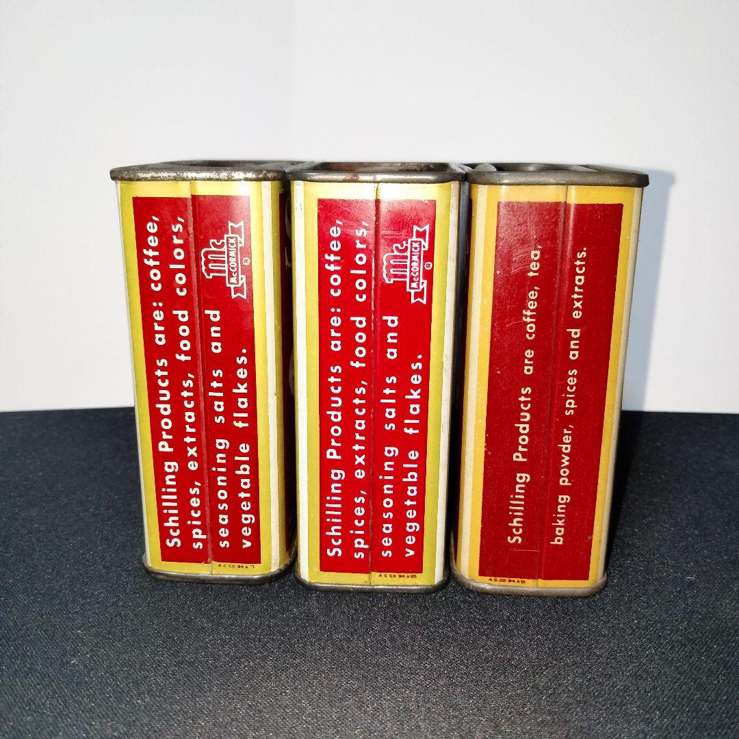 Sage Schillingスパイス缶ティン缶アメリカ製 ヴィンテージ