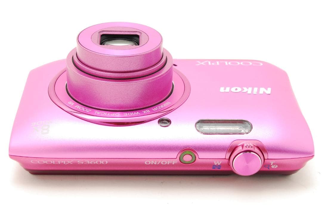 Nikon COOLPIX S3600 ピンク SDカード付 動作確認済み