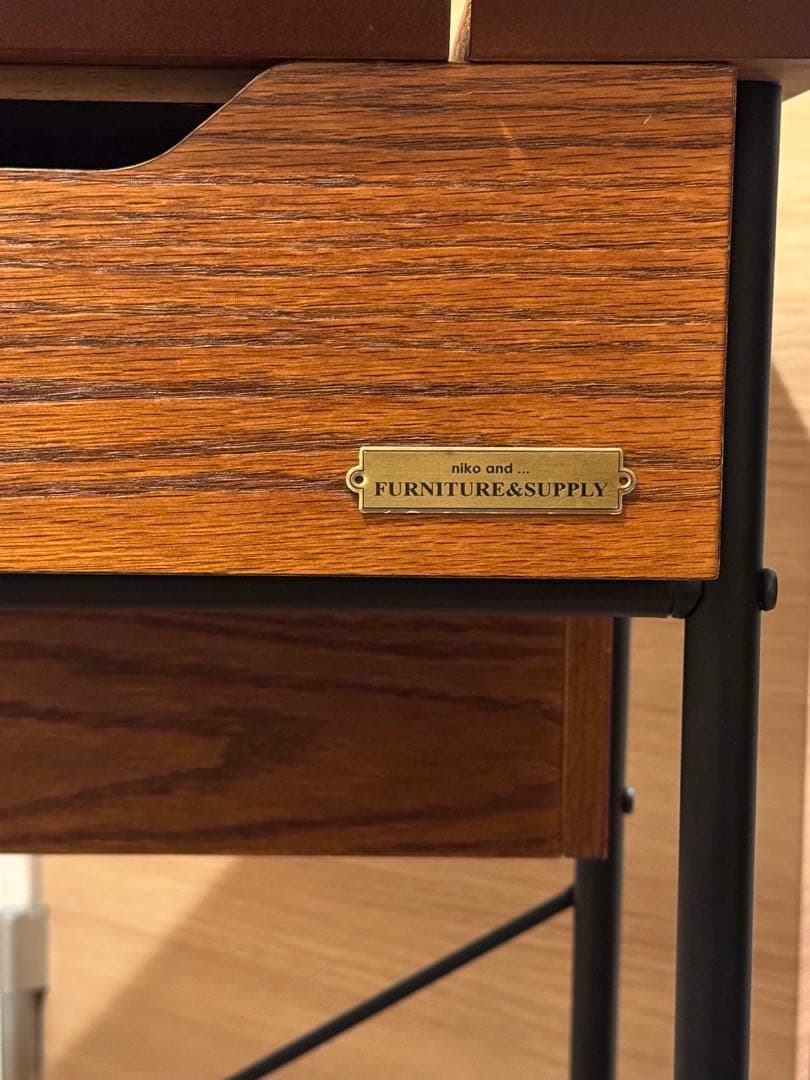 nico and...ニコアンド　木製ドレッサー ミラー付き