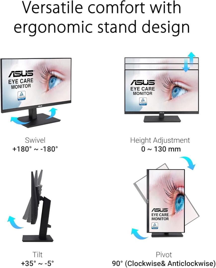 ASUS 23.8型 モニター /美品 / 箱あり