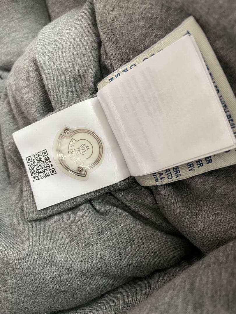 モンクレール　おくるみ　ダウン　フットマフ　ネイビーグレー　ベビーカー　ベビー