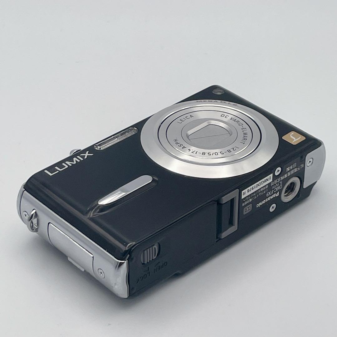 【良品】Panasonic LUMIX DMC-FX9 ブラック ライカレンズ
